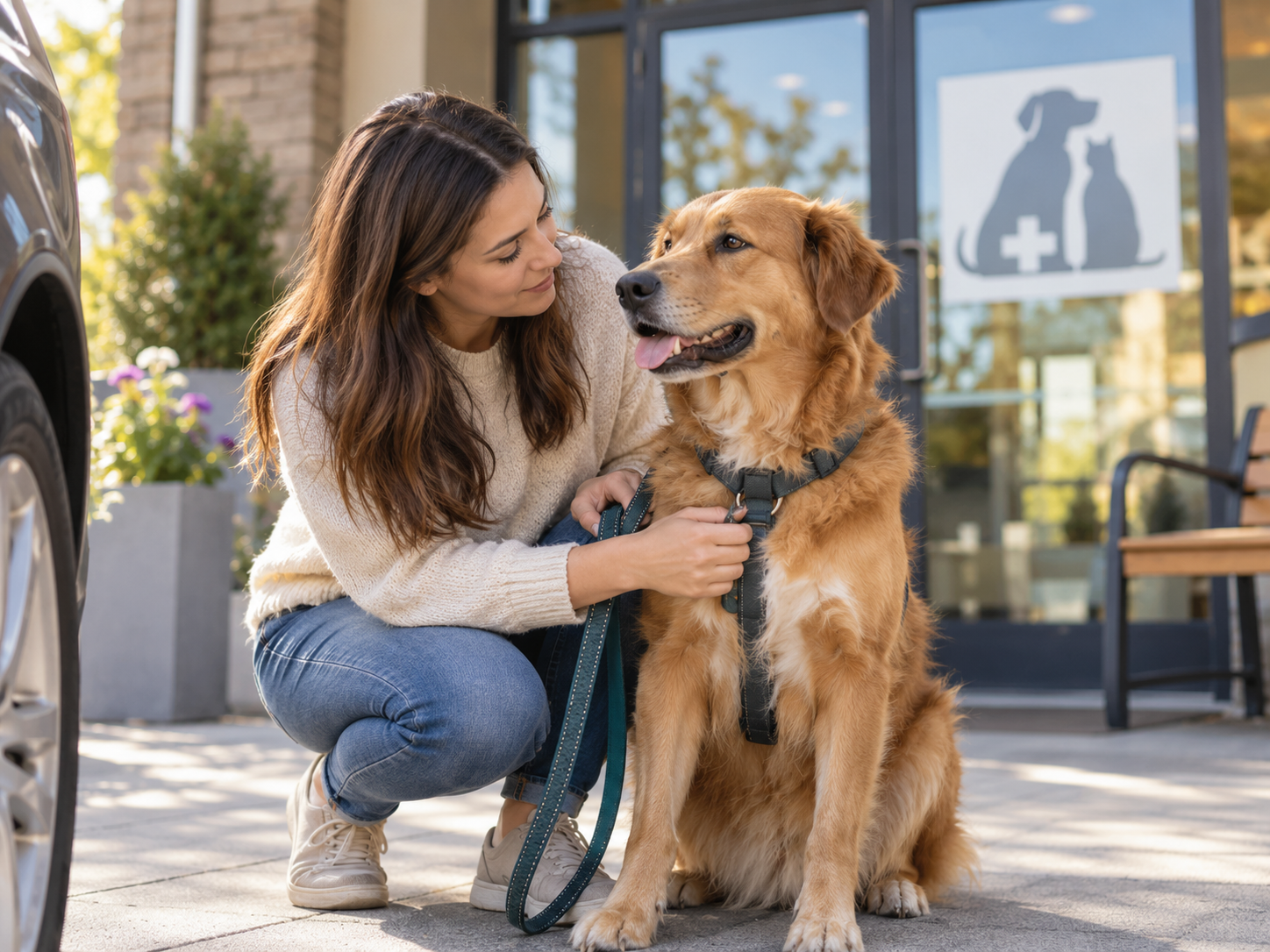 Preparing for a Vet Visit With a Reactive Dog