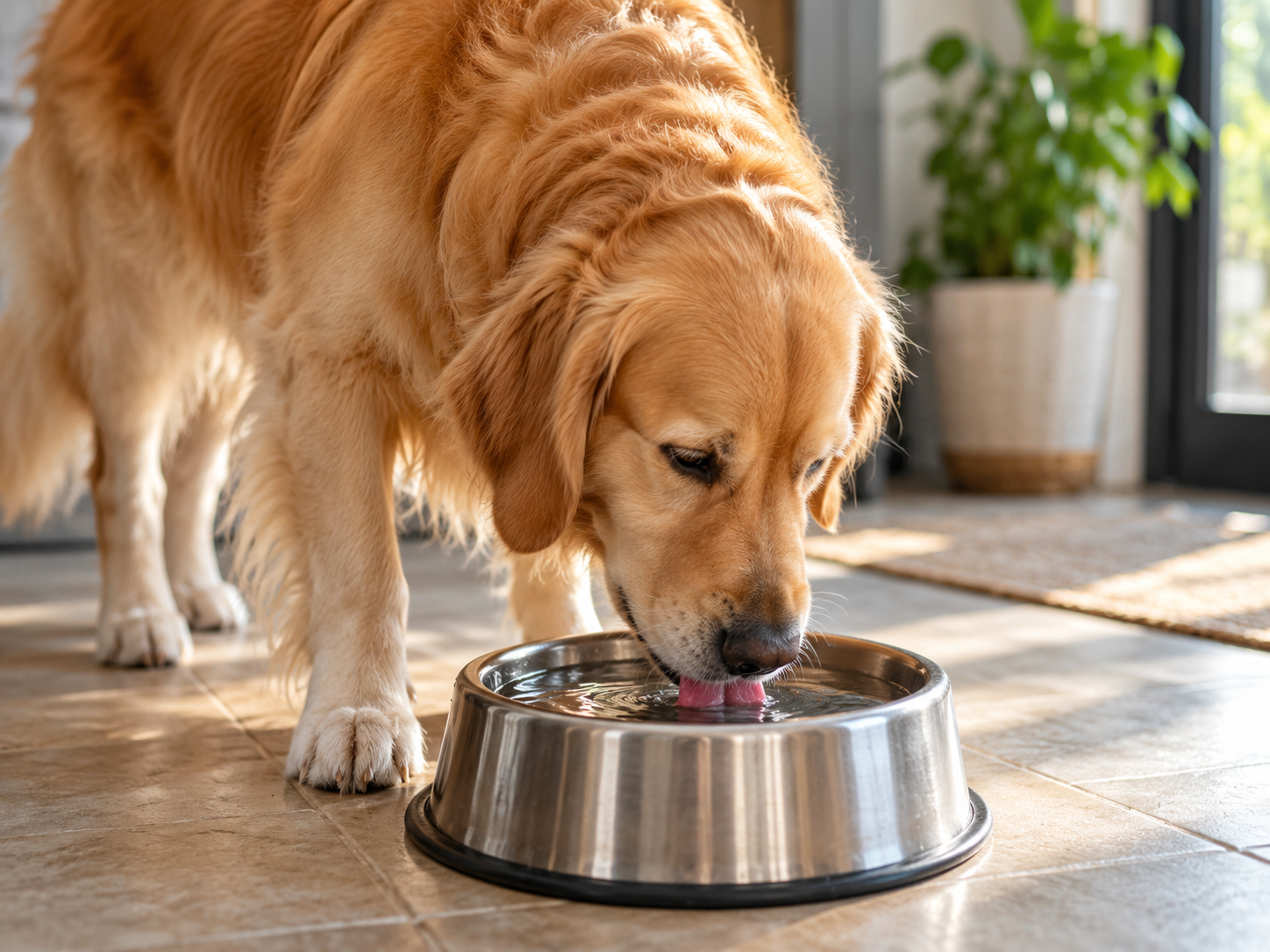 Your Dog's Water Bowl Is Trying to Tell You Something