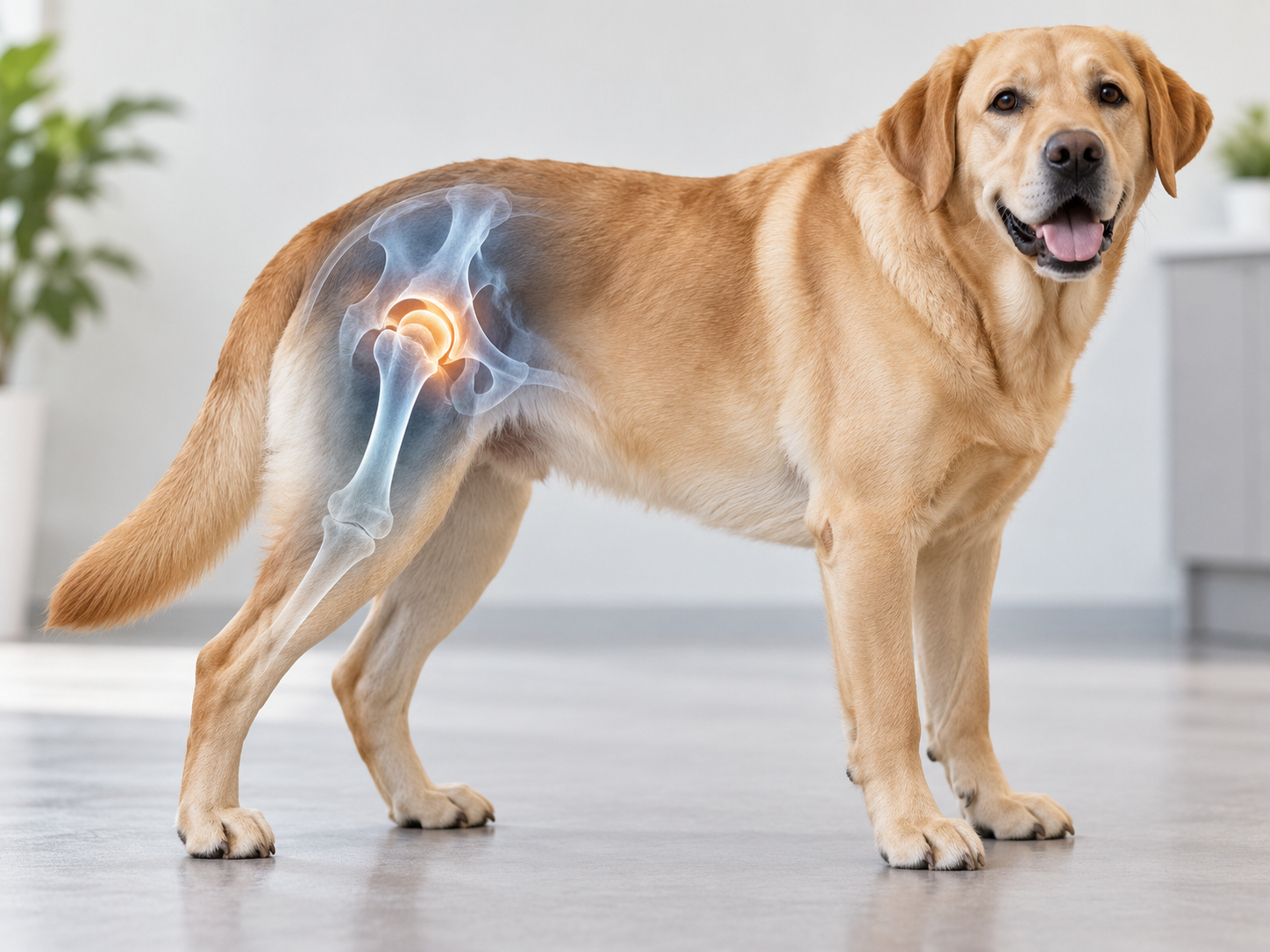 Hip dysplasia in large breeds